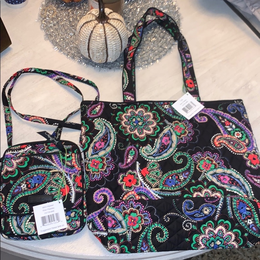 Vera Bradley mini purse and tote